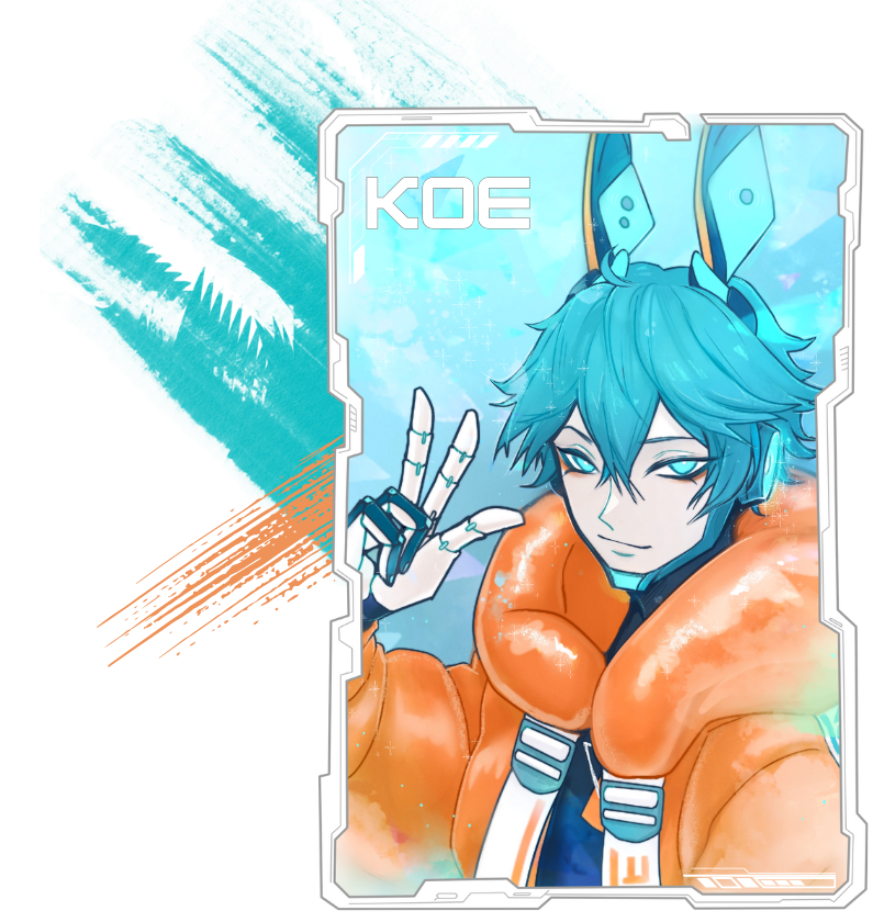 Kotae Expo maskotti Koe