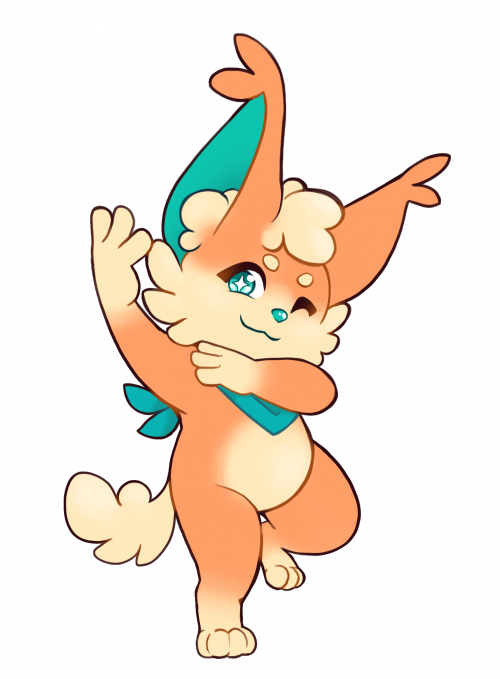 K-poppia tanssiva Toki-maskotti